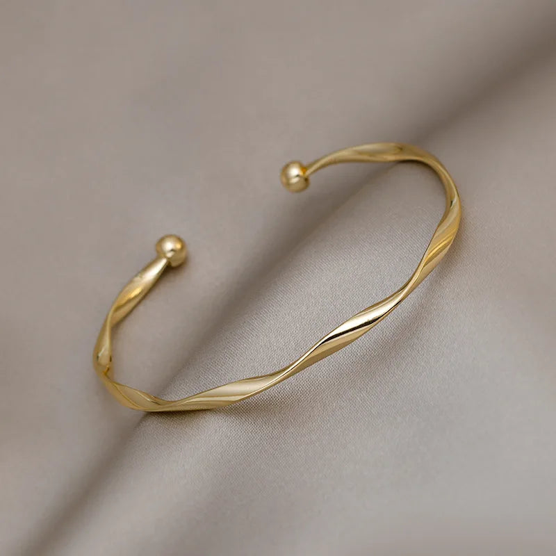 Golden Charm Bangles for Women